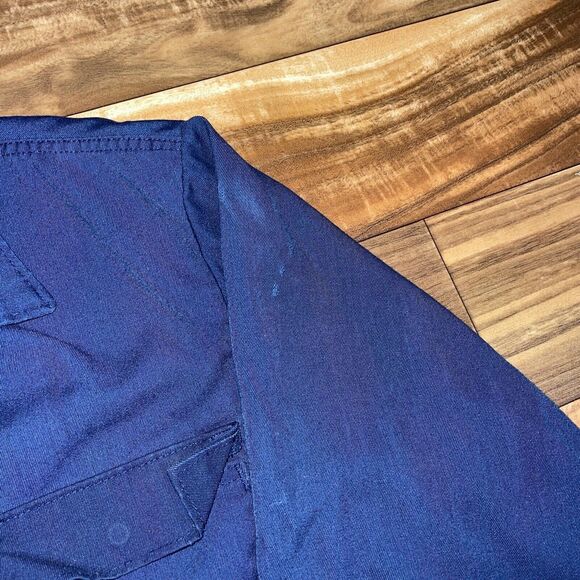 Vintage Big Smith Coveralls Men's Mechanic Work Suit Patched Size 36 x 30 - Picture 8 of 16